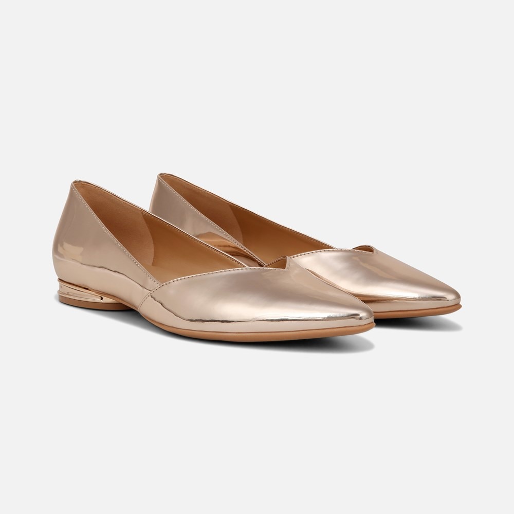 Naturalizer 2025 gold flats