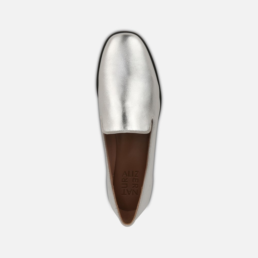 Naturalizer deals silver loafers