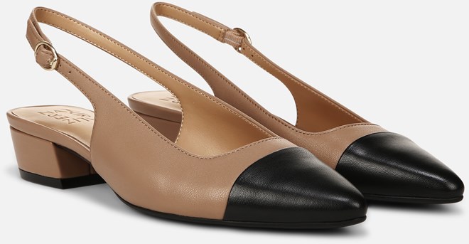 Pointed sales slingback shoes