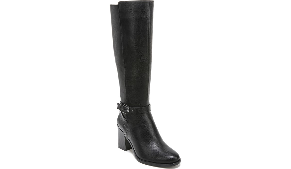 Naturalizer Jayden Leather or Suede Wide Calf Riding Boot