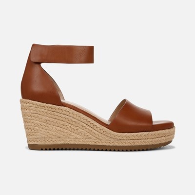 Narrow sales wedge sandals