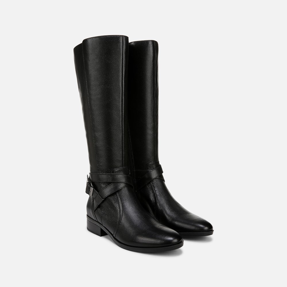 Extra wide calf heeled boots hotsell