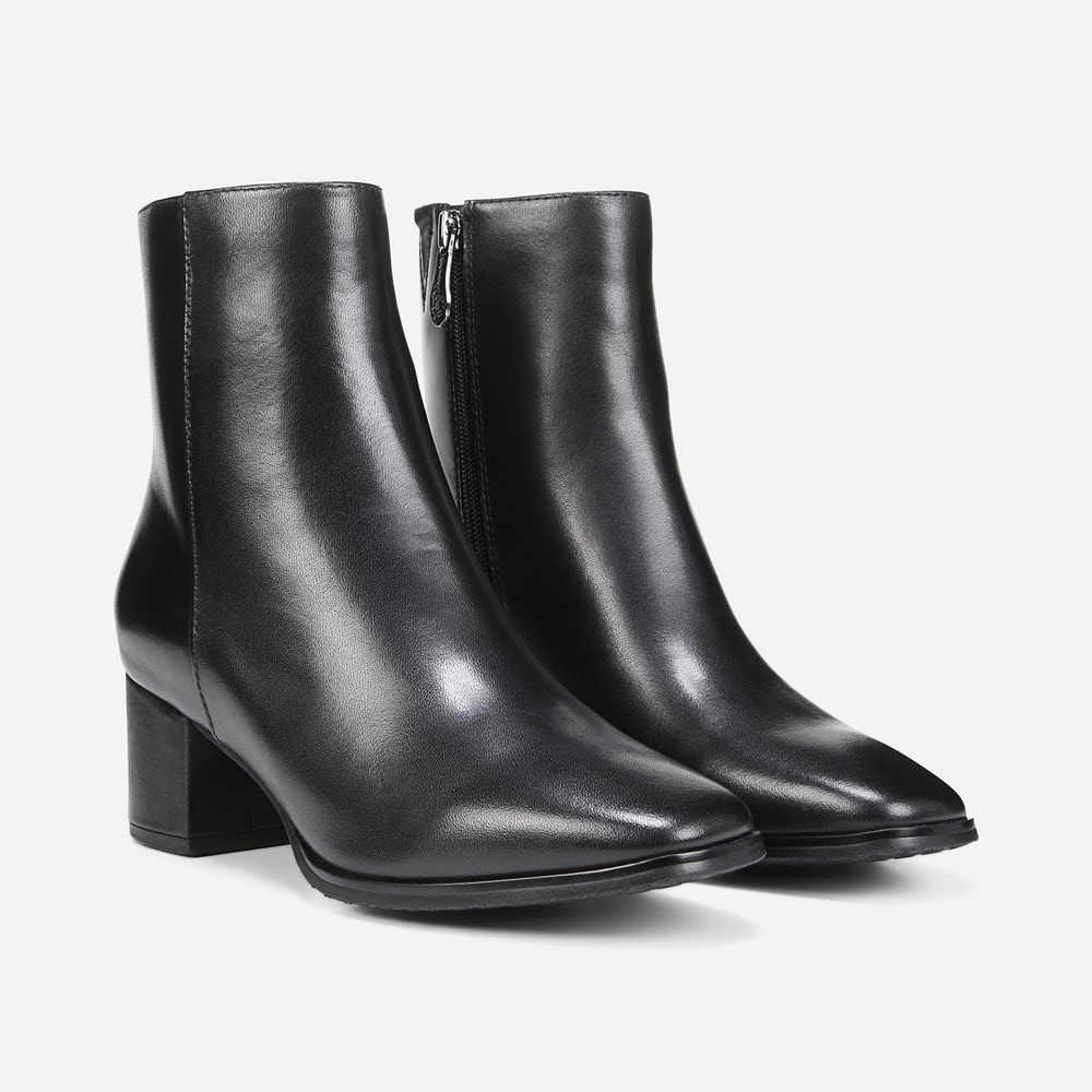 Naturalizer black clearance booties